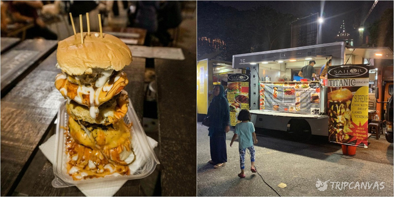 Tapak Urban Street Dining Hipster Night Market In Kl With Food Trucks Selling Monster Burgers Crazy Milkshakes Jumbo Indomie And More