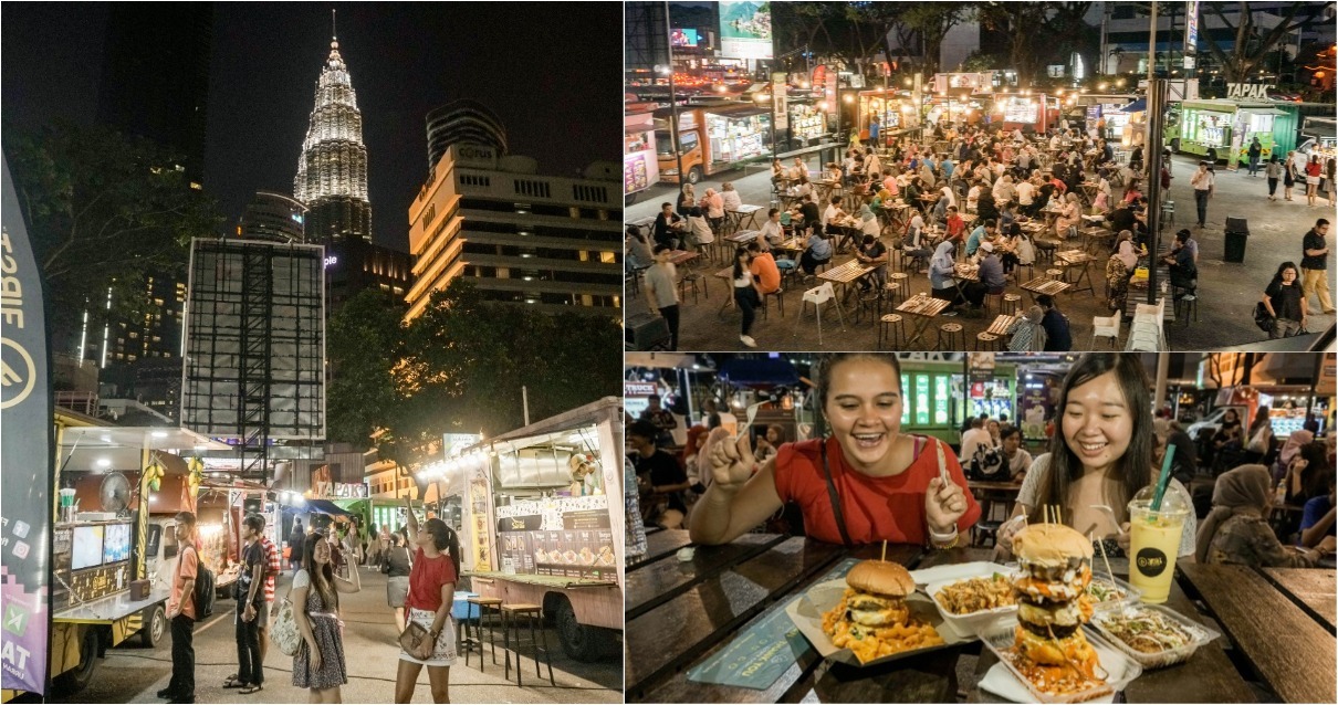 Tapak Urban Street Dining: Hipster night market in KL with food trucks