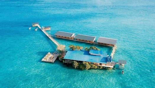 Overwater resort in Semporna (Sabah) in the middle of the ocean – Nusakuya Resort