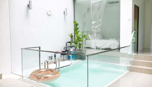 Zen Retreat: This boutique stay in Taiping (Perak) boasts private hot tubs and ice baths you can soak in with the kids!
