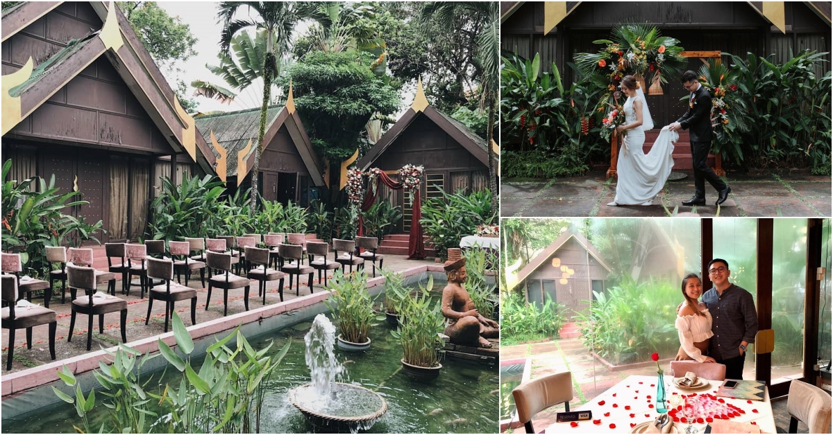 Romantic Thai restaurant in Kuala Lumpur that looks like a charming